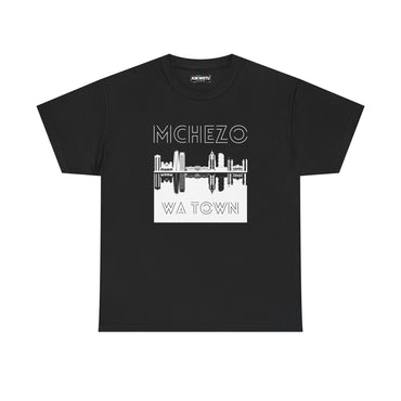 MCHEZO Wa Town T-Shirt – Urban Skyline Graphic Tee