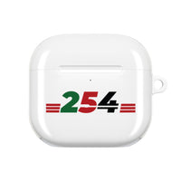 AirPod Case — 254 Kenya Flag Retro Stripe Design