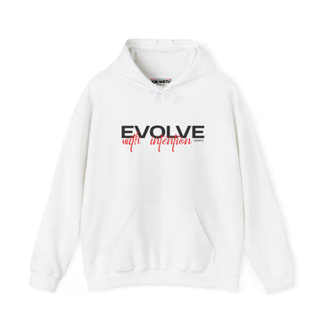 Evolve With Intention Hoodie — Motivational Inspirational Sweatshirt