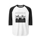 McHezo Wa Town Raglan Shirt — City Skyline Baseball Tee