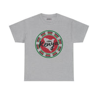 Kenya 254 Circle Graphic Tee — Kenyan Flag Emblem T-Shirt