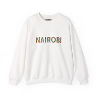 Nairobi Floral Lettering Crewneck Sweatshirt