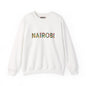 Nairobi Floral Lettering Crewneck Sweatshirt