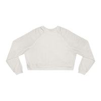 Cropped Pullover "Kikwetu" – Afrocentric Geometric Fleece Top