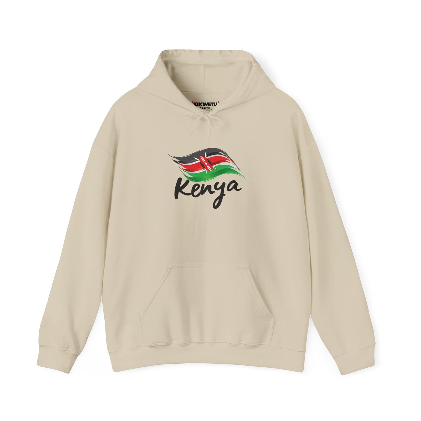 Kenya Flag Hoodie – Patriotic Kenyan Script Pullover