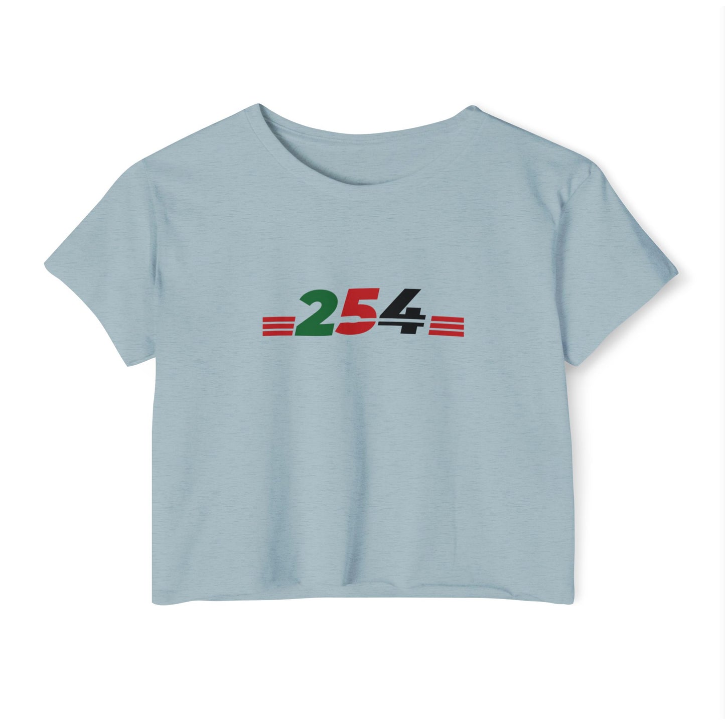 Women's 254 Crop Top — Kenyan Pride Festival Tee