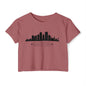 Nairobi Skyline Crop Top — Women's City Skyline Tee