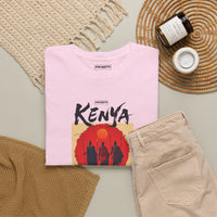 Kenya Sunset Tee — Safari Silhouette Graphic T-Shirt