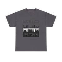Mchezo Wa Town T-Shirt — Swahili City Skyline Graphic Tee