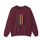 Pan-African Flag Stripe Crewneck Sweatshirt