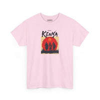 Kenya Sunset Tee — Safari Silhouette Graphic T-Shirt