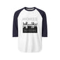 McHezo Wa Town Raglan Shirt — City Skyline Baseball Tee