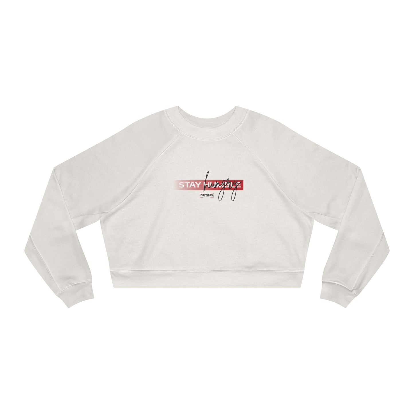 Stay humble Cropped Pullover — Women's Cropped Sweatshirt