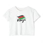 Kenya Flag Crop Top — Women's Festival Country Pride Tee