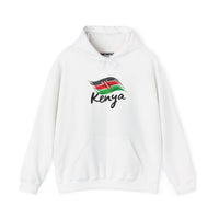 Kenya Flag Hoodie – Patriotic Kenyan Script Pullover