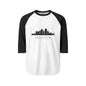 Nairobi Skyline Raglan Shirt — Cityscape Baseball Tee