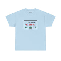 Nairobi Coordinates T‑Shirt — 1.2921S 36.8219E Kenyan City Pride Tee