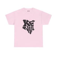 Kenya Map Graphic T-Shirt – Stylized Black Kenya Silhouette Tee