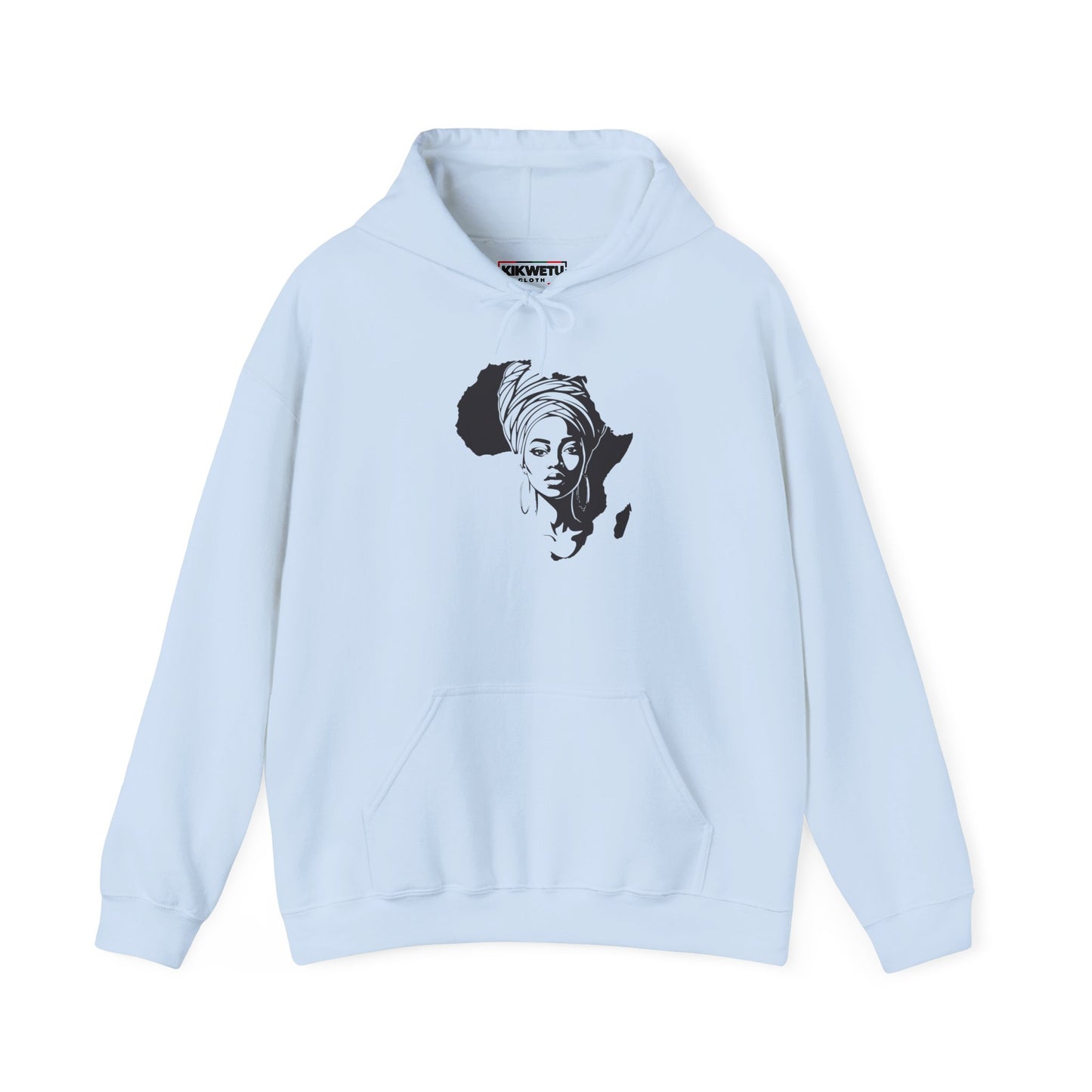 Africa embroidered unisex Heavy Blend™ Hooded Sweatshirt