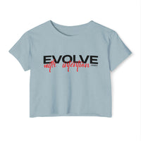 Evolve With Intention Crop Top