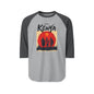 Kenya Sunset Silhouette Raglan Shirt — Maasai Warriors Travel Tee