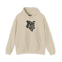 Kenya Outline Graphic Hoodie — Minimalist Map Logo Pullover