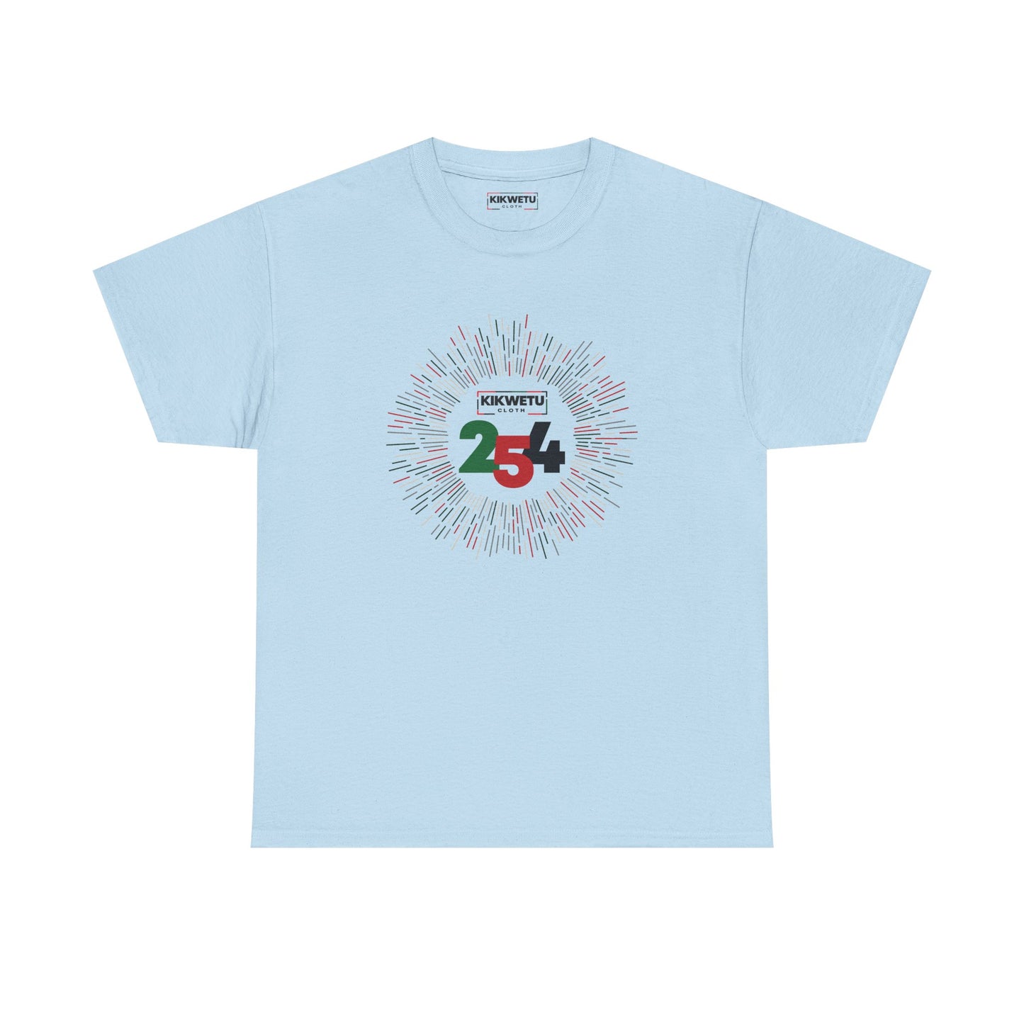Kenya 254 Independence Day T‑Shirt — Kenyan Flag Number Graphic Tee