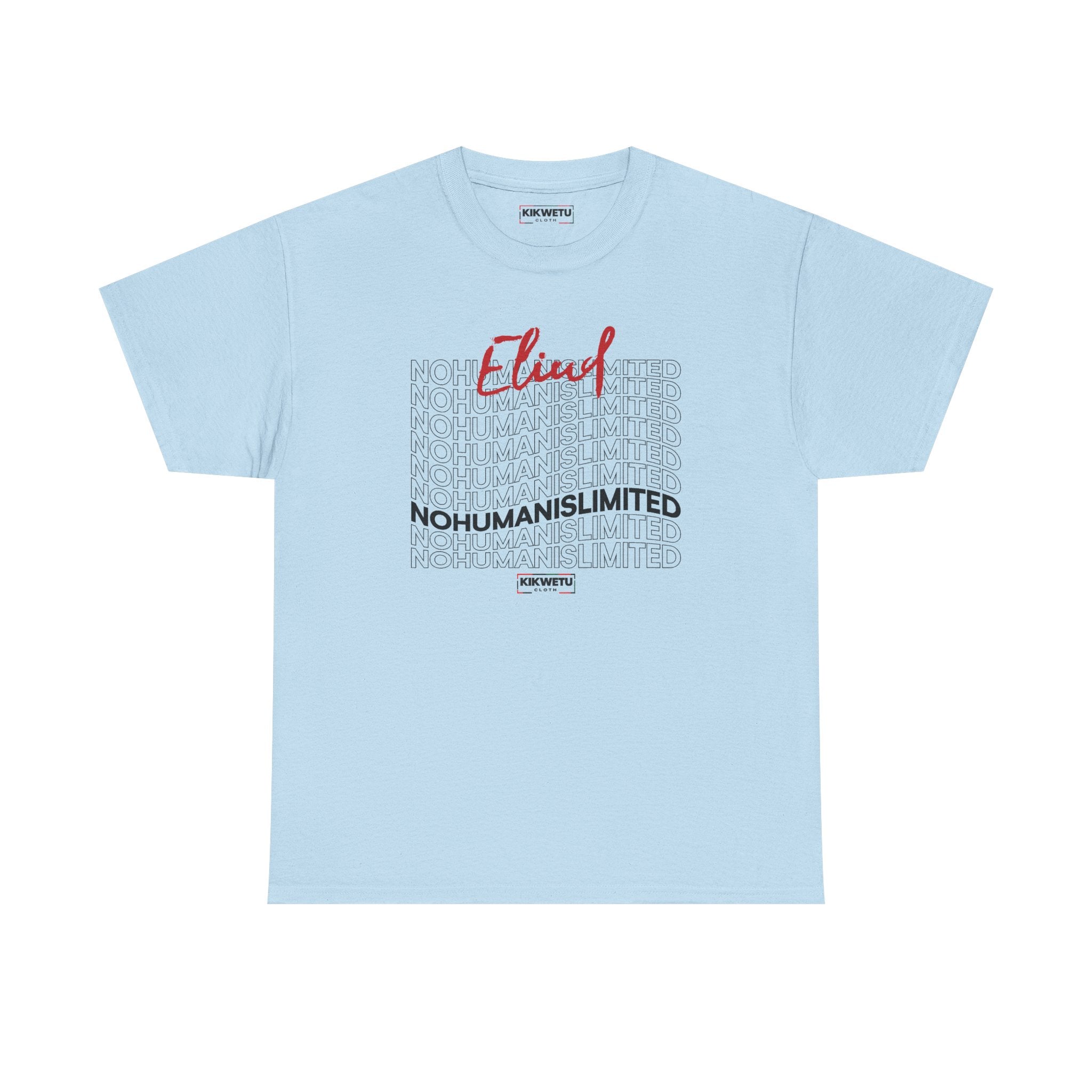 No Human is  Limited Tee — Graphic Streetwear T-Shirt