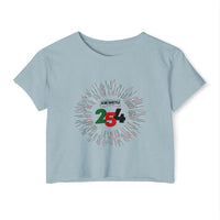 Women's Crop Top — "KIKWETU 254" Kenyan Independence Festival Tee