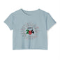 Women's Crop Top — "KIKWETU 254" Kenyan Independence Festival Tee