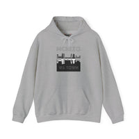 City Skyline Hoodie — 'Skate the City' Graphic Pullover