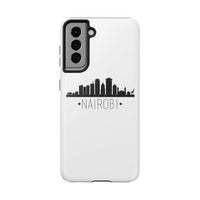 Nairobi Skyline Tough Phone Case — Minimal City Silhouette Protective Cover