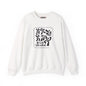 Crewneck Sweatshirt — Ni God kila wakati Black Tree Design