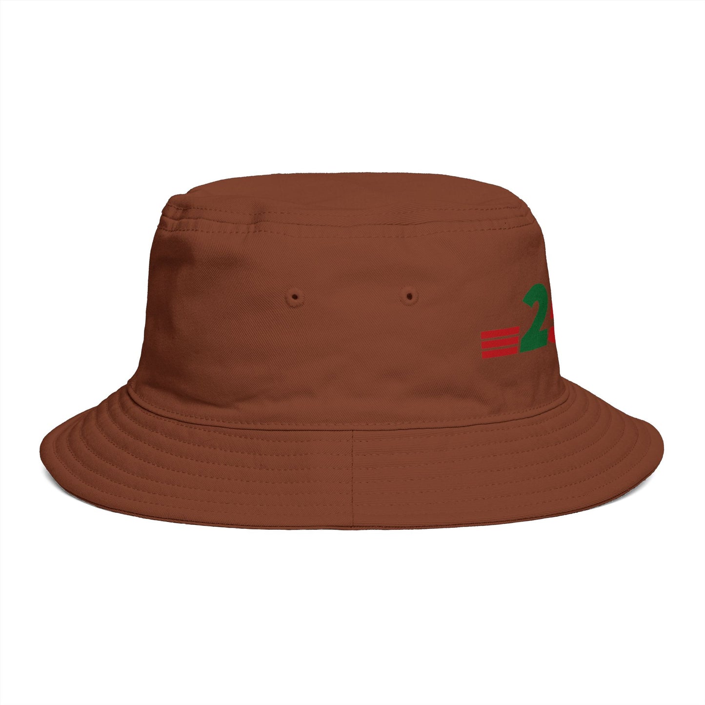 254 Retro Stripe Bucket Hat — Pan-African Colors Streetwear