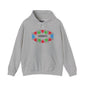 Kikuwetu Tribal Pattern Hoodie — Colorful Kenyan-Inspired Graphic Sweatshirt