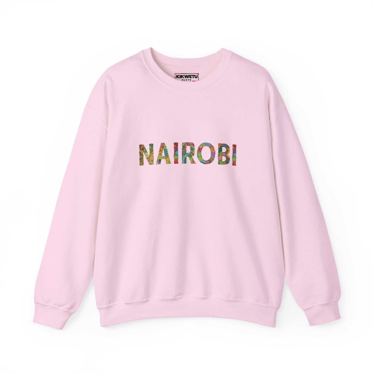 Nairobi Floral Lettering Crewneck Sweatshirt