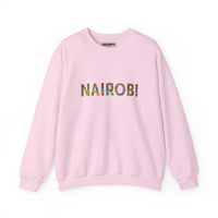 Nairobi Floral Lettering Crewneck Sweatshirt