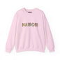 Nairobi Floral Lettering Crewneck Sweatshirt