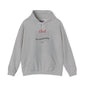 Eliud 'NO HUMAN IS LIMITED' Script Hoodie — Minimal White Pullover