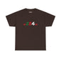 254 Kenya Flag Tee — Black Graphic T-Shirt with Red, Green & White Numbering