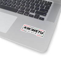 Kikwetu Cloth Logo Kiss-Cut Sticker — Durable Laptop & Gear Decal