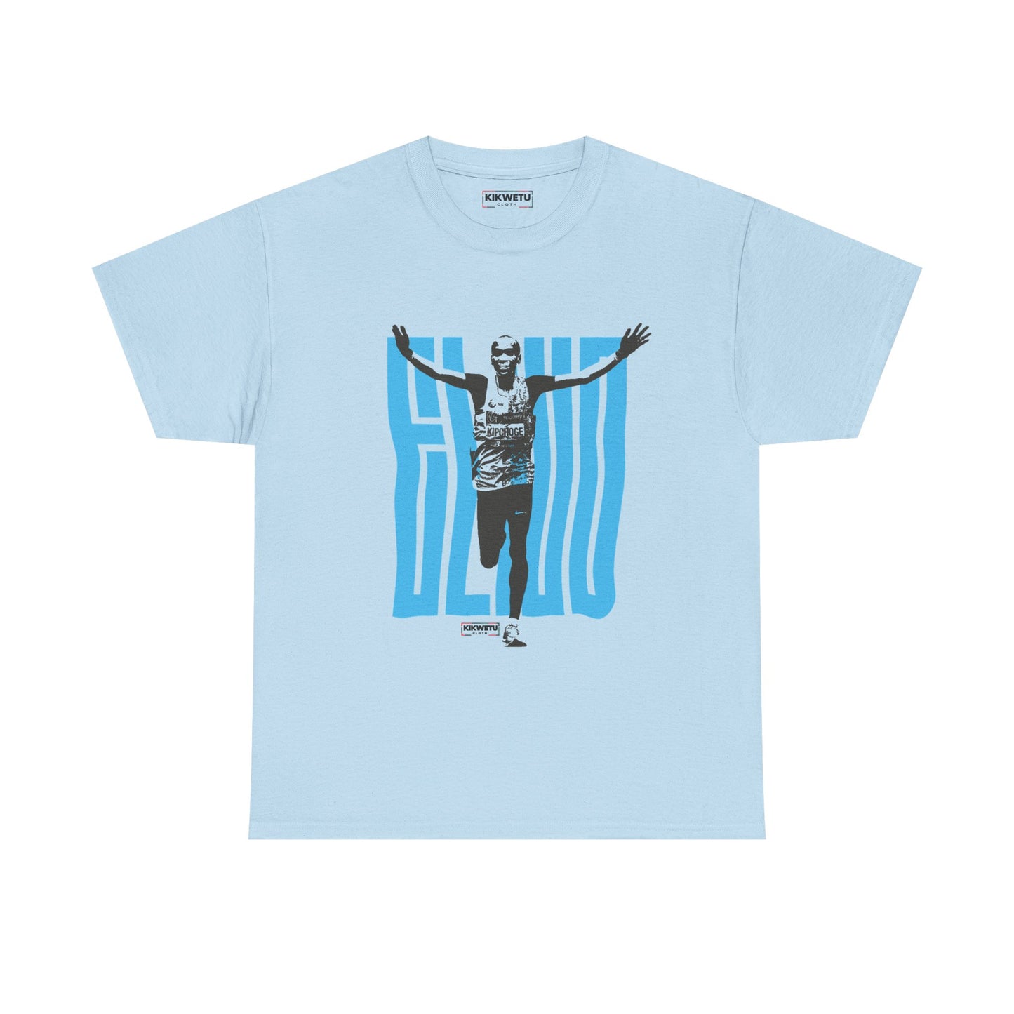 Running Finish Line T-Shirt — Marathon Runner Graphic Tee
