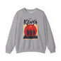 Kenya Safari Crewneck Sweatshirt — African Sunset Masai Design
