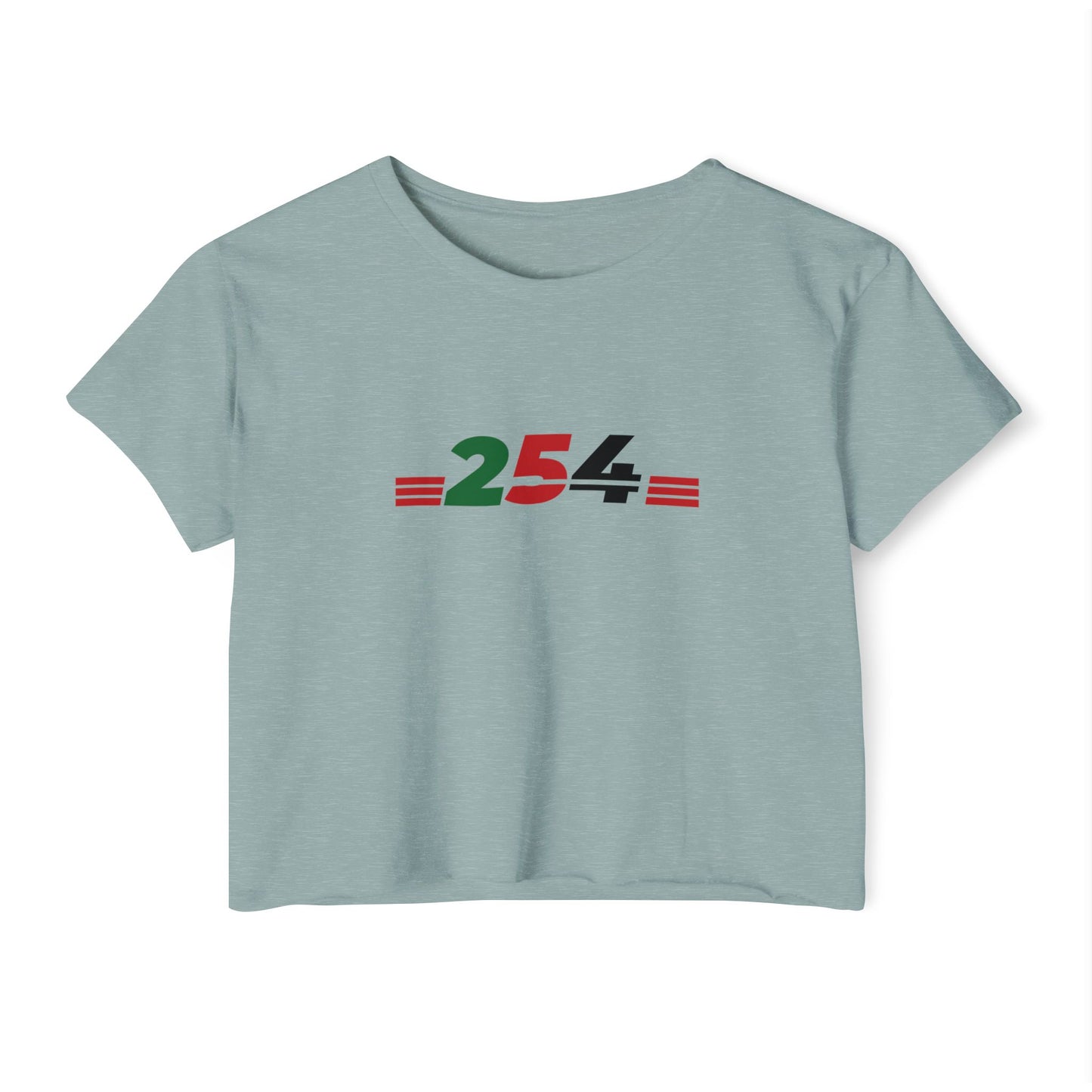 Women's 254 Crop Top — Kenyan Pride Festival Tee