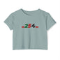 Women's 254 Crop Top — Kenyan Pride Festival Tee
