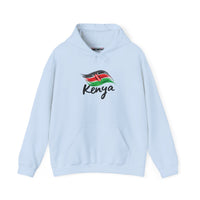 Kenya Flag Hoodie – Patriotic Kenyan Script Pullover