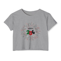 Women's Crop Top — "KIKWETU 254" Kenyan Independence Festival Tee