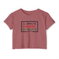 Nairobi Coordinates Crop Top — Women’s Festival Tee