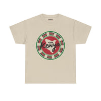 Kenya 254 Circle Graphic Tee — Kenyan Flag Emblem T-Shirt
