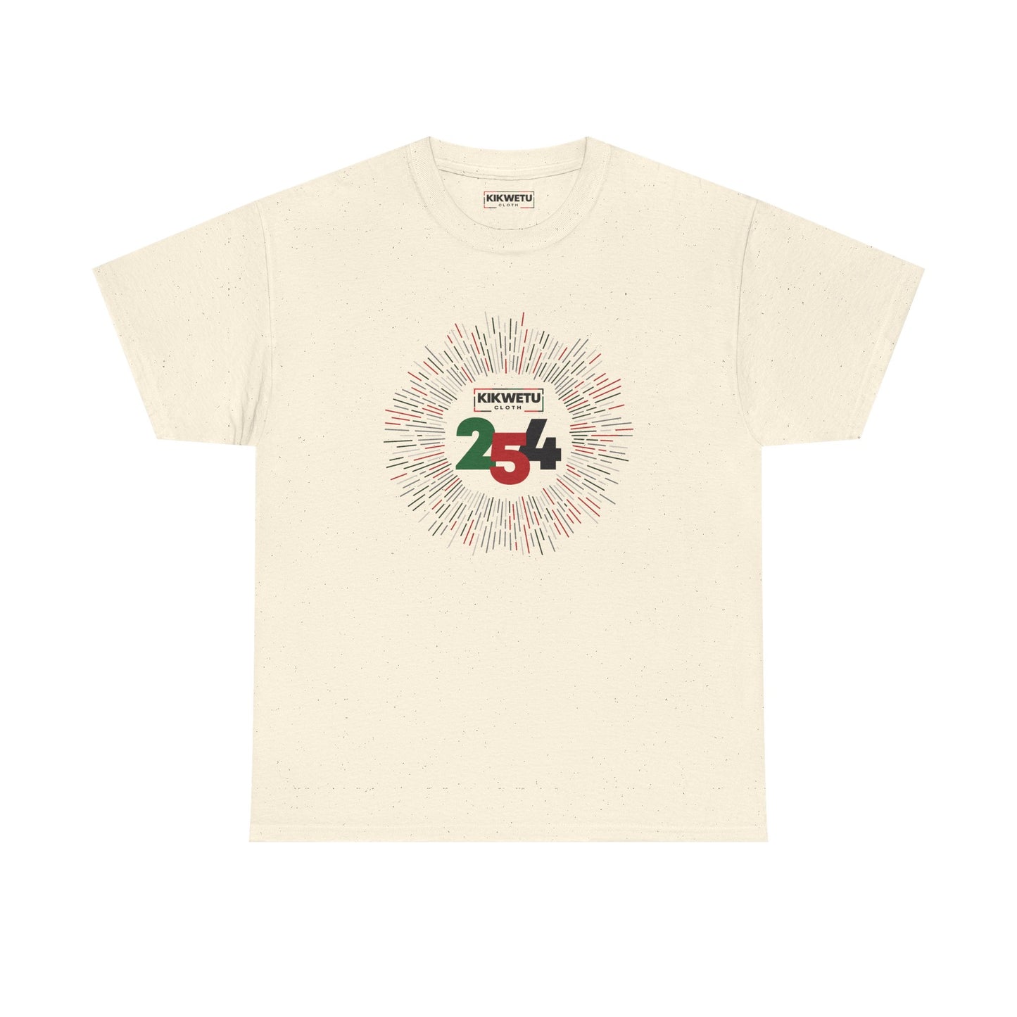 Kenya 254 Independence Day T‑Shirt — Kenyan Flag Number Graphic Tee